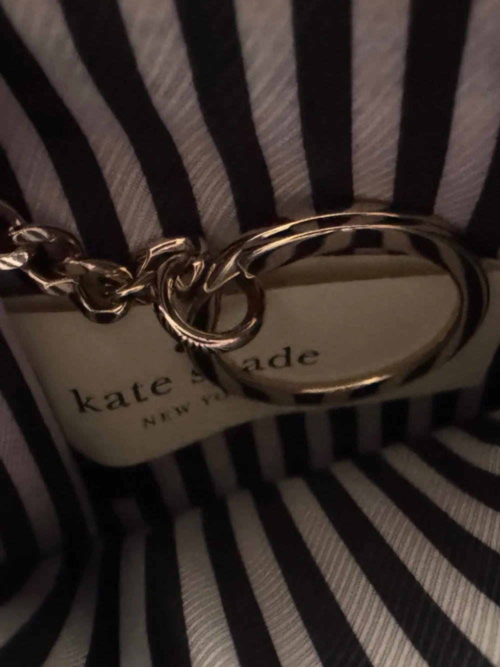 Kate Spade Purple Leather Coin Card Case Wristlet